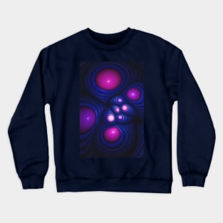 Fiber Optic. Abstract Digital Artwork Crewneck Sweatshirt